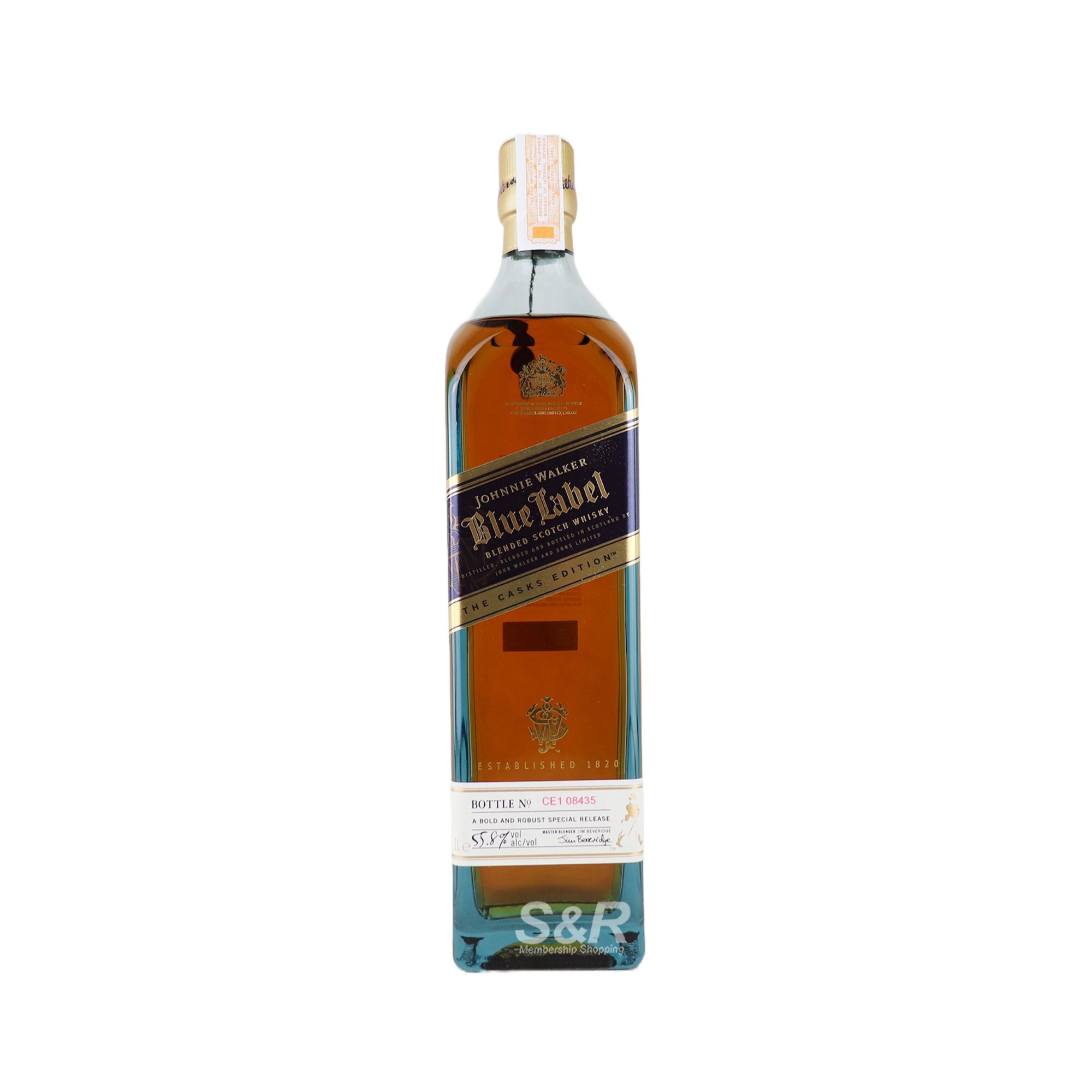 Johnnie Walker Blue Label The Casks Edition Blended Scotch Whisky 1L
